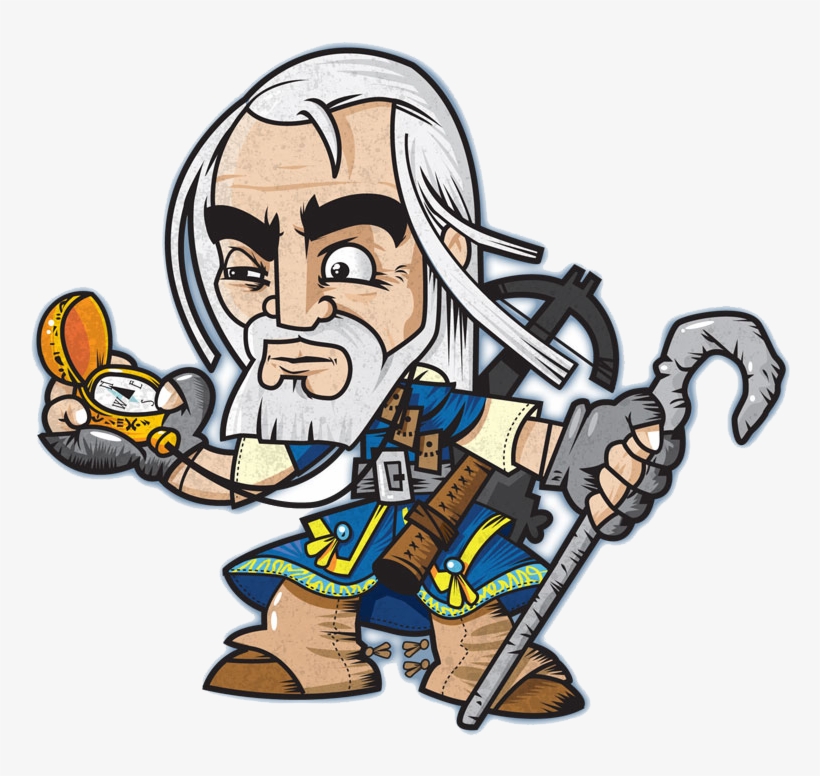 Old Sage - Cartoon, transparent png #8187171