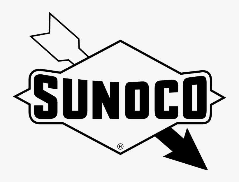 Free Vector Sunoco Logo - Sunoco Logo Black And White, transparent png #8187375