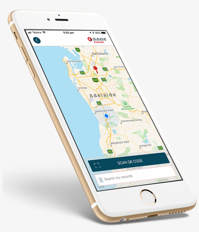 Phone Website Landing Page - Iphone, transparent png #8187458