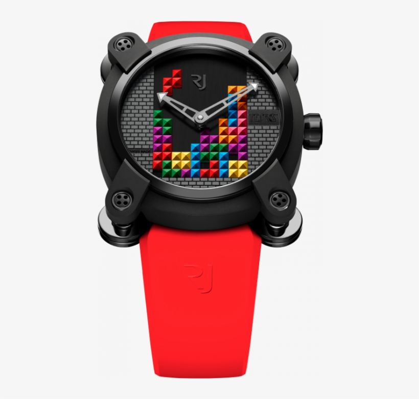 Romain Jerome Moon Dust Steel Mood Silver Auto Mg - Super Mario Watch, transparent png #8187673