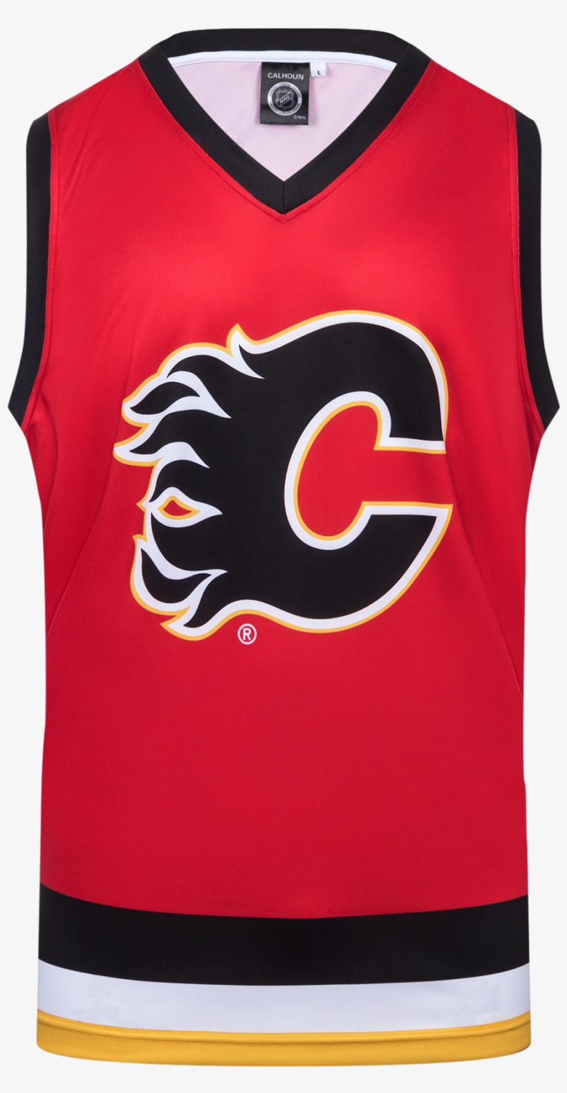 Calgary Flames Hockey Tank - Logo Calgary Flames, transparent png #8187908