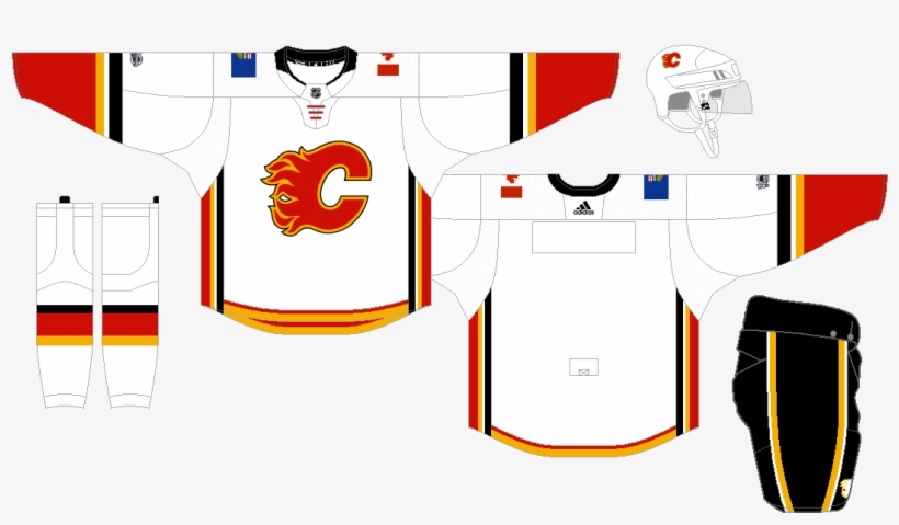 Picture - Stockton Heat Home Jersey, transparent png #8188257