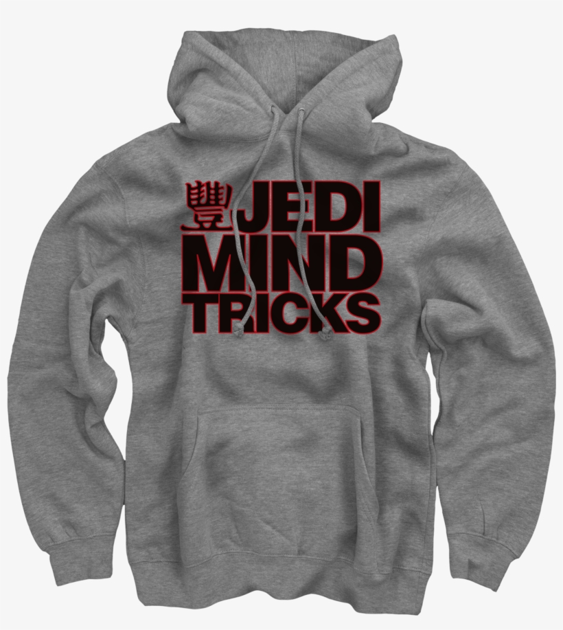 Jmt Stacked Logo Black/red On Heather Grey Pullover - Jedi Mind Tricks, transparent png #8188339