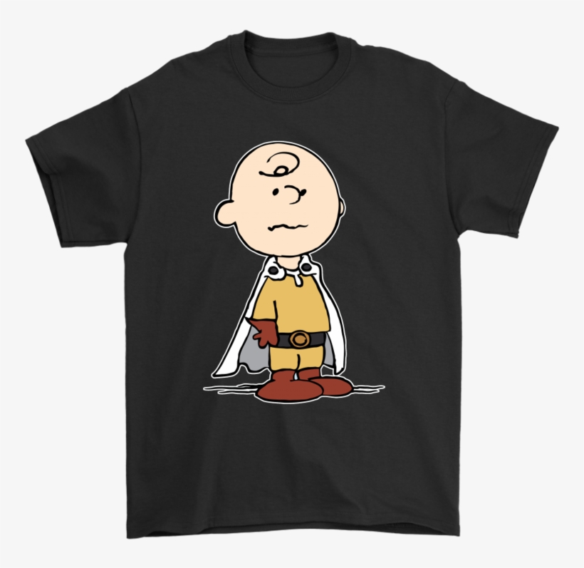 Charlie Brown One Punch Man Mashup Snoopy Shirts-snoopy - Dean Pudding T Shirt, transparent png #8188777
