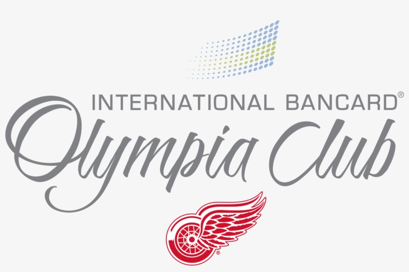 International Bancard Olympia Club - Detroit Red Wings, transparent png #8189612