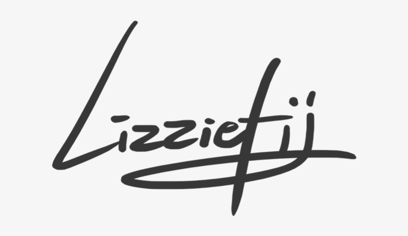 Lizziefij - Calligraphy, transparent png #8190195