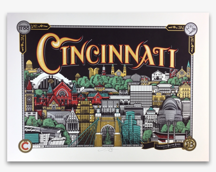 Cincinnati Since - Bullet, transparent png #8190624