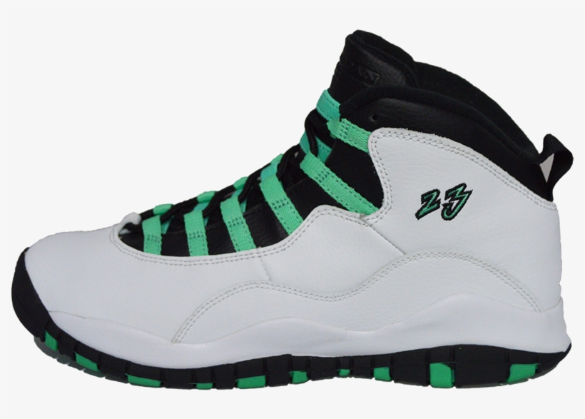 Air Jordan 10 30th Gg - Steel-toe Boot, transparent png #8190934