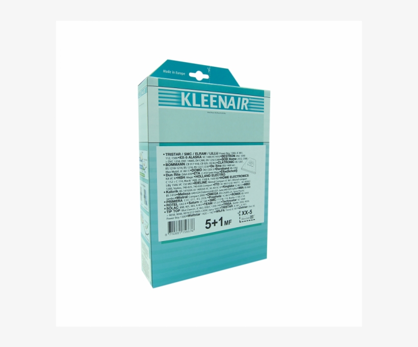 Tristar/alaska 75667 Vacuum Cleaner Dust Bag, 5 Pcs - Box, transparent png #8191763