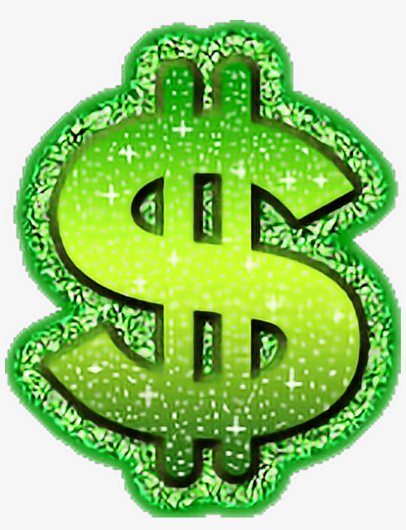 Green Dollar Sign Transparent Background