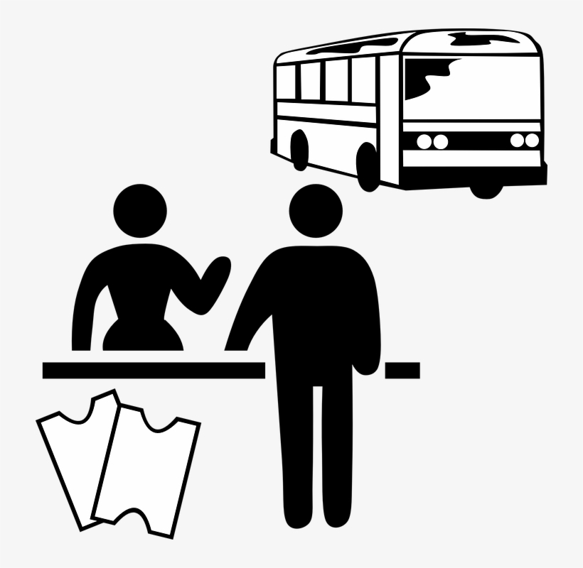 Yellow Bus Png Clipart - Concierge Icon, transparent png #8192504