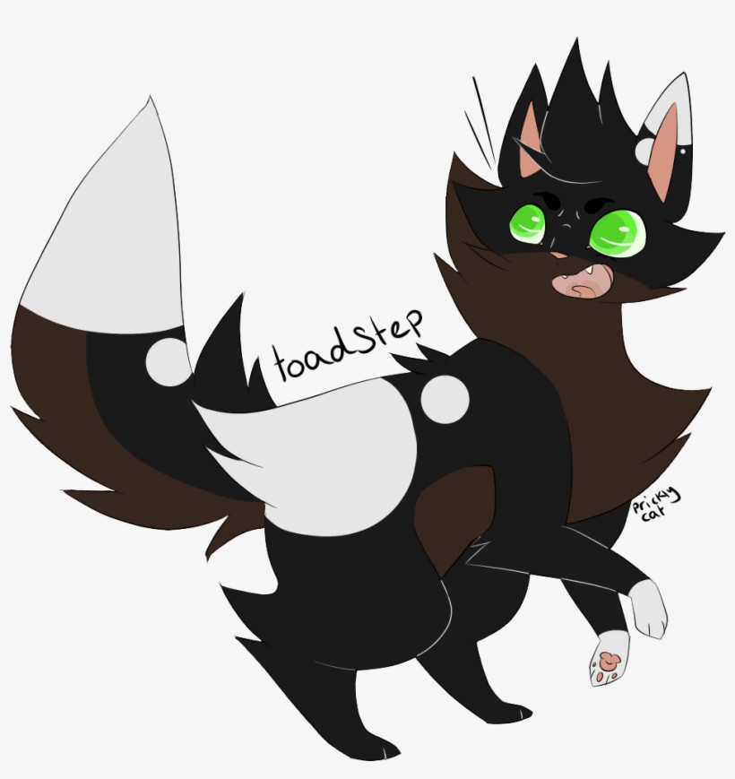 Toadstep Anime Cat, Cat Design, Warrior Cats, Warriors, - Cartoon, transparent png #8192508
