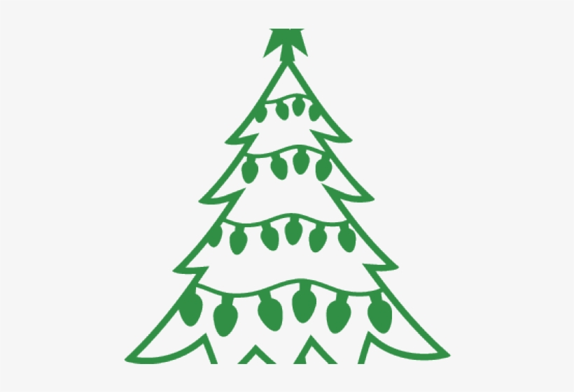 Pine Tree Clipart File - Christmas Tree Svg Free, transparent png #8192620