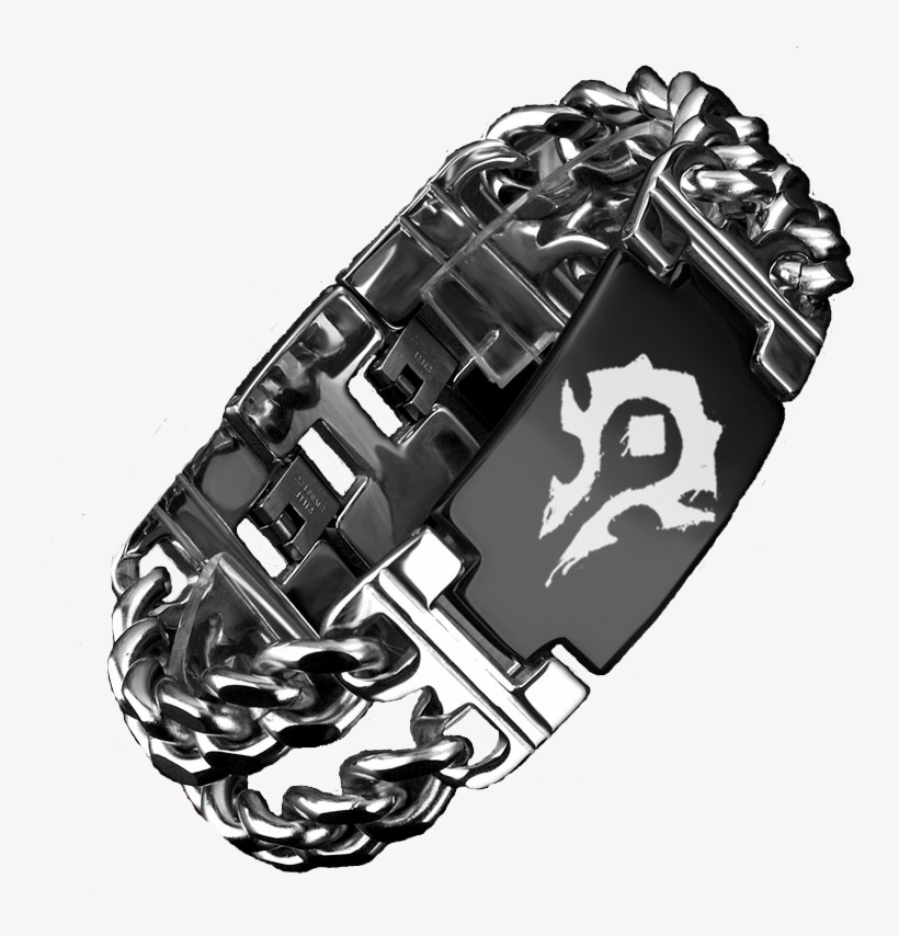 World Of Warcraft Horde/alliance Titanium Steel Bracelet - Witcher 3 Bracelet, transparent png #8192622