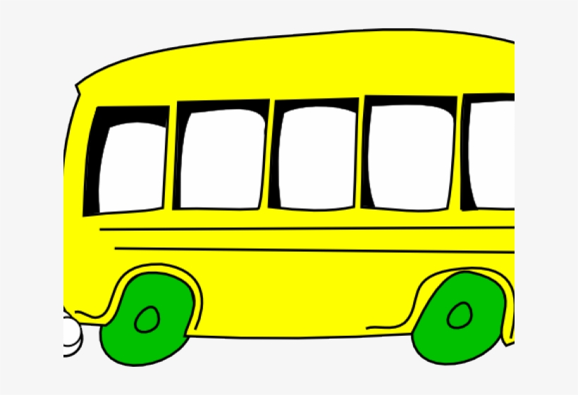 Bus Cliparts Transparent - Outline Of A Bus, transparent png #8192736