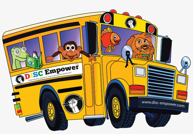 Bus - Disc Animals - Illustration, transparent png #8192839