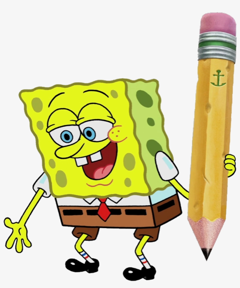 Spongebobsquarepants Spongebob Themagicpencil Season11 - Cartoon, transparent png #8193008