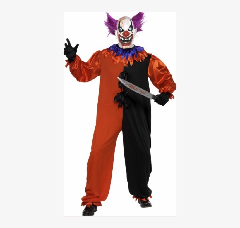 Scary Bo Bo The Clown - Halloween Costume, transparent png #8193033