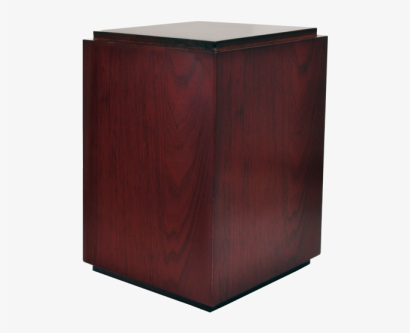 Classic Cherry Finish Wood Urn With Engraved Celtic - Memorial Gallery M-005f Cherry Finish Wood Urn With, transparent png #8193763