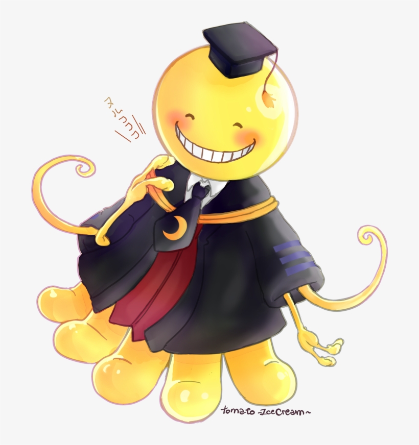 Koro Sensei Ice Cream - Assassination Classroom Korosensei Chibi, transparent png #8194352