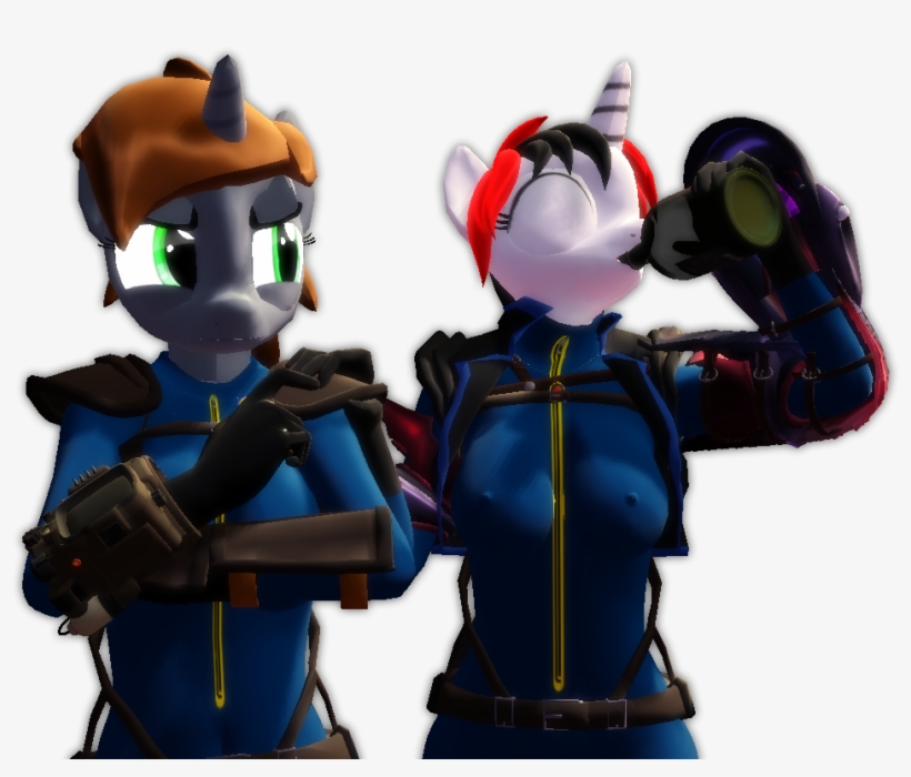 Littlepip And Blackjack, transparent png #8194437