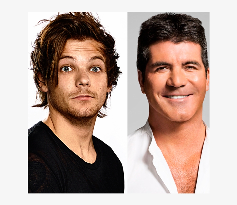 Louis Tomlinson, Do One Direction, Se Une A Simon Cowell - Simon Cowell, transparent png #8194855