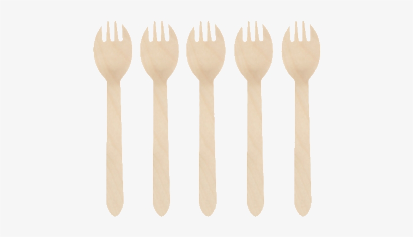 Wooden Spork - Spoon, transparent png #8195173
