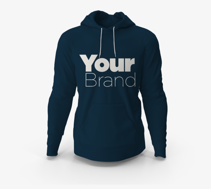 Hoodie Mockup - Hoodie, transparent png #8195382