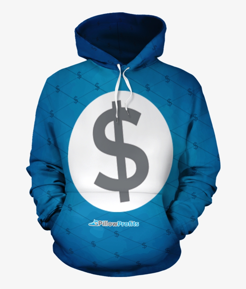 Each Hoodie Is Constructed From A Premium Polyester - Pillow Profits Mock Up, transparent png #8195472