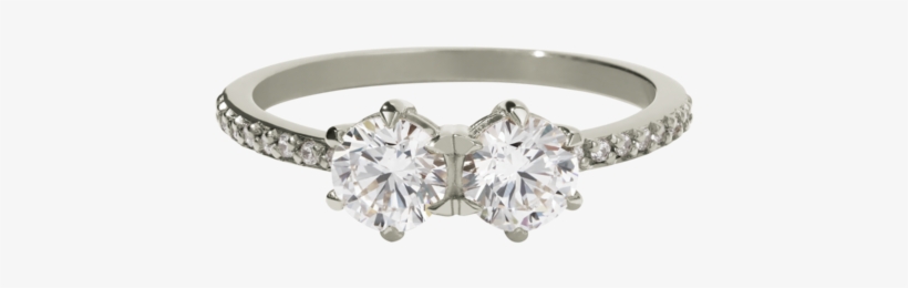 Luna Ring 1ct - Engagement Ring, transparent png #8195554