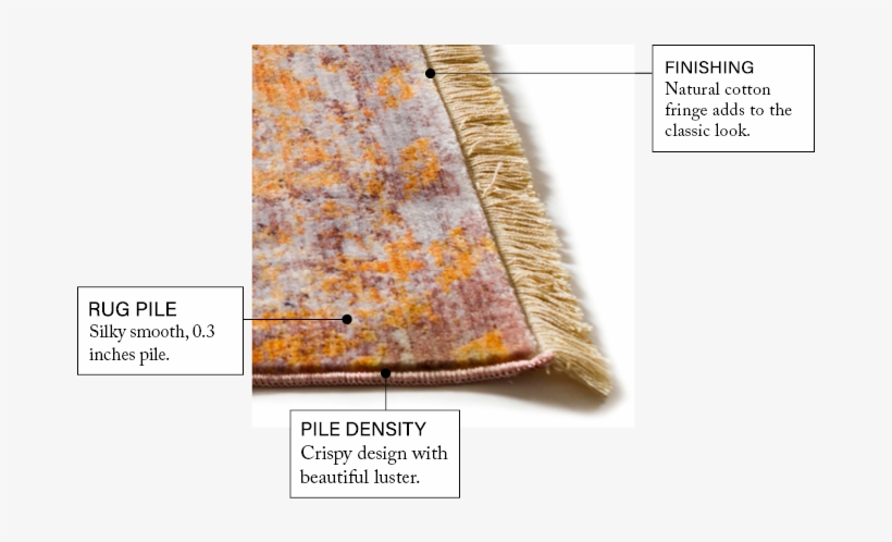 Global Treasures Zahra Gold Vintage Rug - Art, transparent png #8195836