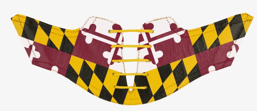 Men's Maryland State Flag Saddles & Laces - Maryland State Flag, transparent png #8195967