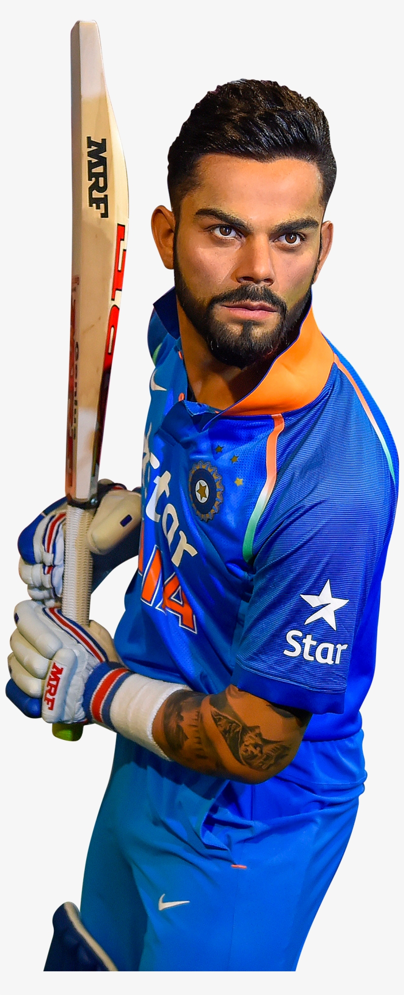 Download - Virat Kohli Statue In Delhi, transparent png #8196186