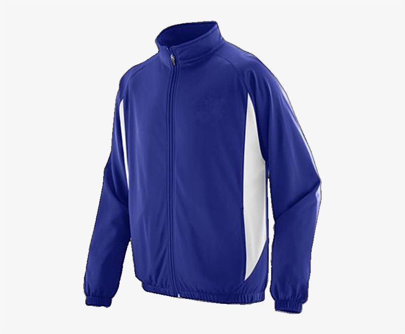 Men's Lacrosse Medalist Jacket Light Purple And White - Polar Fleece, transparent png #8196383