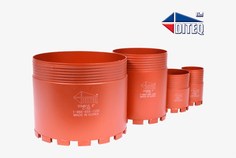 C-52 Wet Diamond Crowns For Continental Tubing - Box, transparent png #8196871