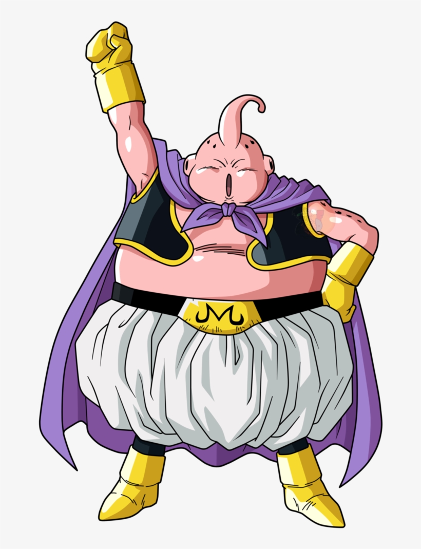 Majin Buu Png - Dragon Ball Z Majin Buu Gordo, transparent png #8196873