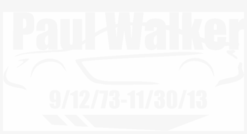 Rip Paul Walker - Poster, transparent png #8197483