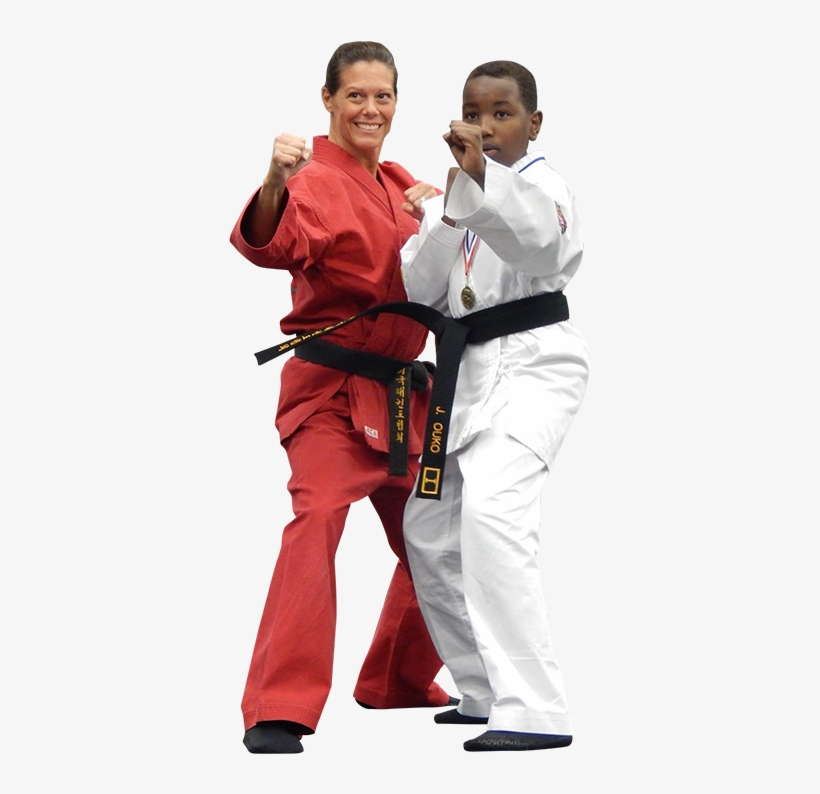Instructor With Teen Martial Arts Student - Brazilian Jiu-jitsu, transparent png #8197586