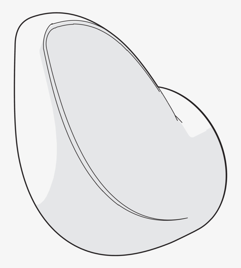 Wing Handle With Screws - Line Art, transparent png #8197618