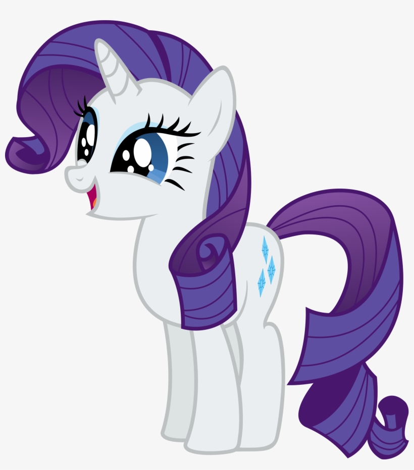 Happy Rarity - Rarity Mlp - Free Transparent PNG Download - PNGkey