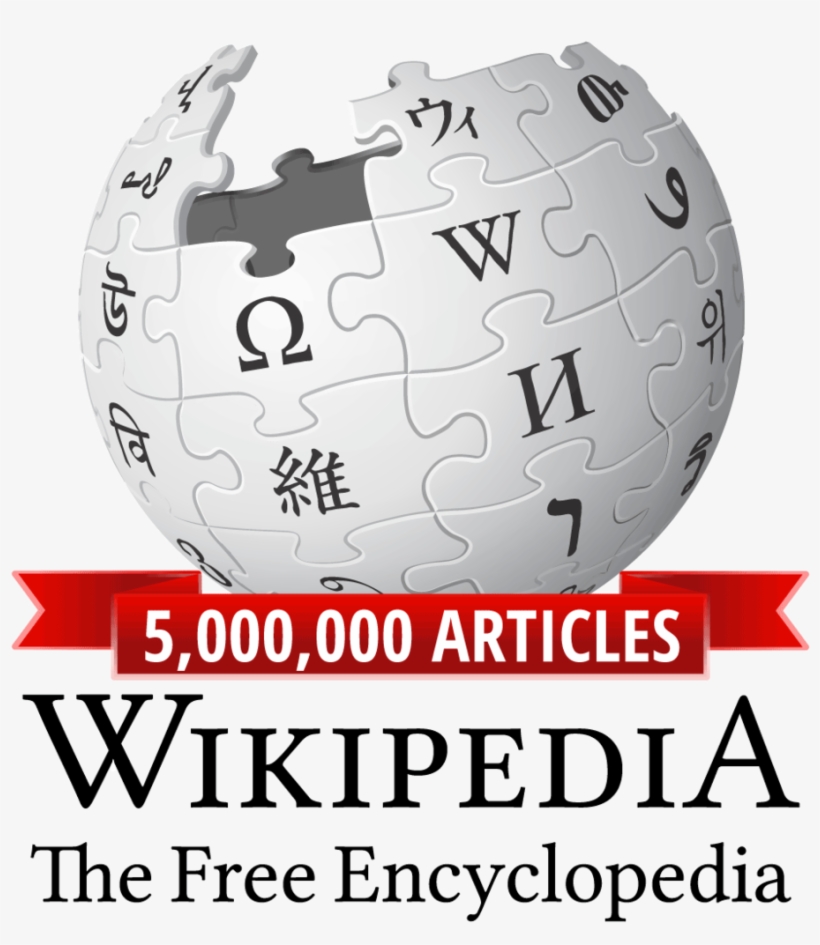 Wikipedia 5m Articles - Wikipedia, transparent png #8197894