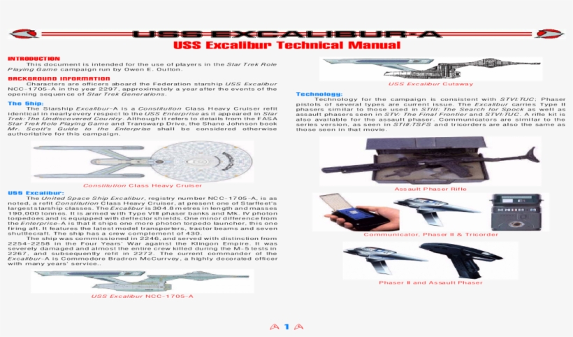 Uss Excalibur A Uss Excalibur Technical Excalibur A - Military Aircraft, transparent png #8198482