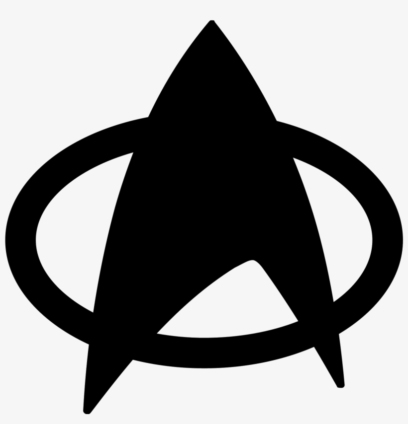 Star Trek Next Generation - Star Trek Logo Next Generation, transparent png #8198729