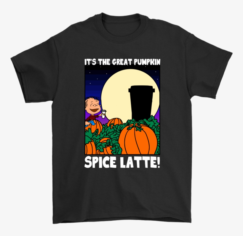 It's The Great Pumpkin Spice Latte Happy Halloween - Hot Topic Panic At The Disco T Shirt, transparent png #8199487