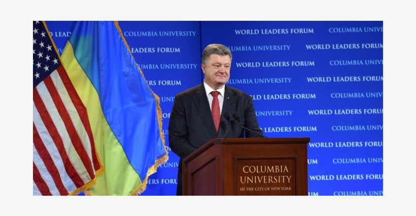 President Delivered A Speech At The Columbia University - Public Speaking, transparent png #8199488