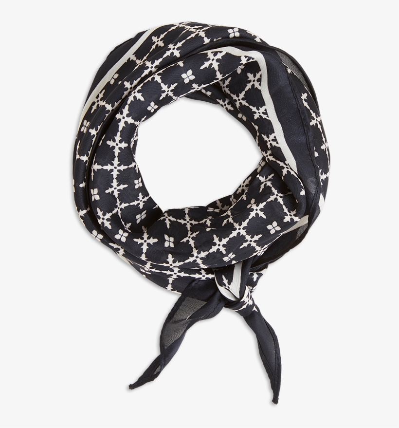 Scarf Blue - Scarf, transparent png #8199635