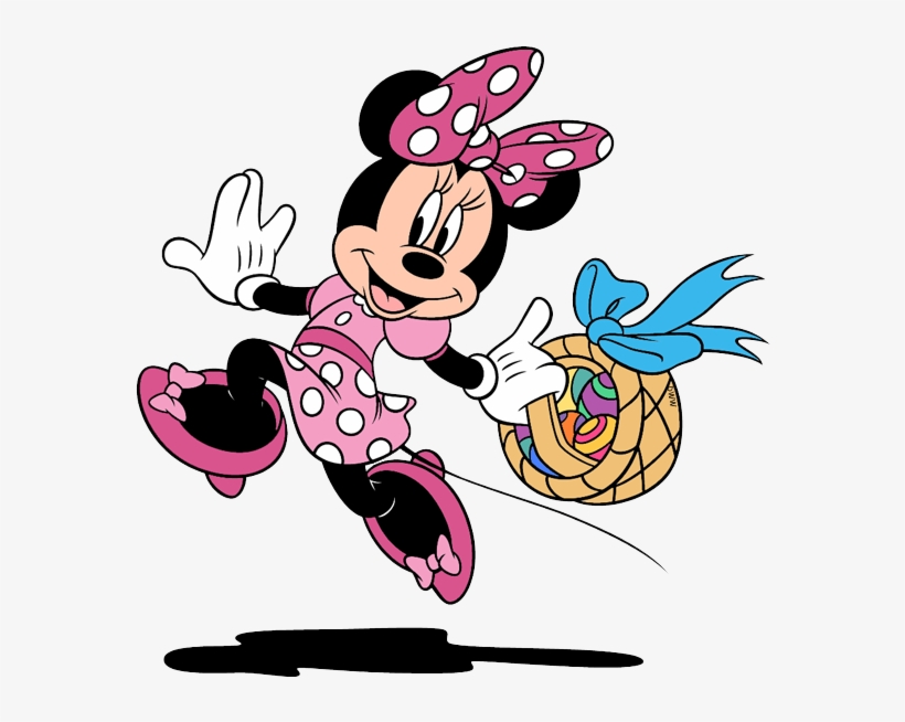 Holidays Clipart Minnie Mouse - Easter Minnie Mouse Png, transparent png #8199640