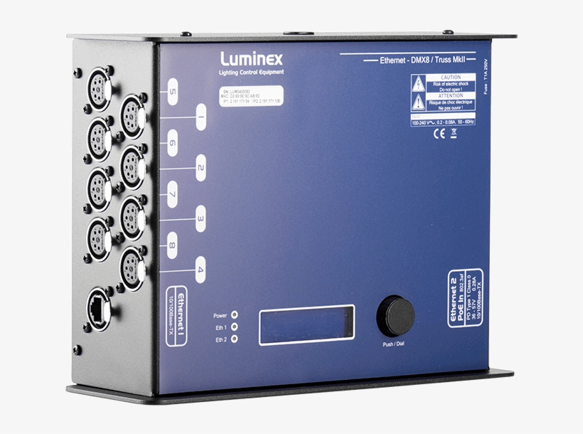 Luminex Ethernet Dmx2 Truss Mkii, transparent png #8199840