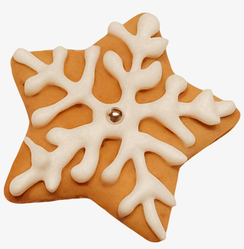 Biscotti Milk Biscuit Cookie Simulation Transprent - Christmas Cookies Png, transparent png #8199943