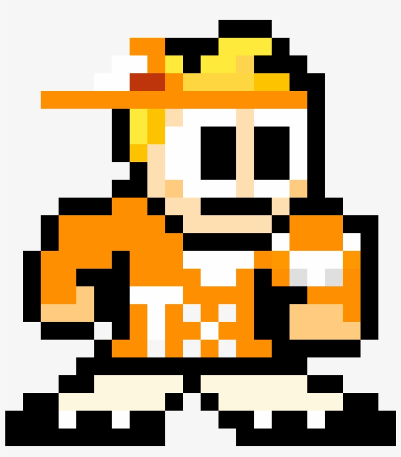 Me Irl In 8 Bit In My Texas Longhorns Styled Outfit - 8 Bit Character Png, transparent png #8199983